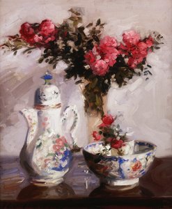 La Cafetera Famille Rose de Francis Campbell Boileau Cadell