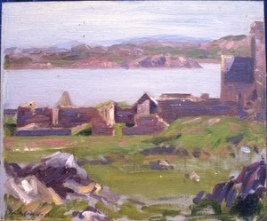 Las Ruinas de la Abadía de Iona de Francis Campbell Boileau Cadell