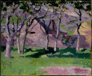 El establo de Francis Campbell Boileau Cadell