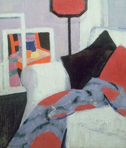 El sofá blanco, 7 Ainslie Place, c.1915 de Francis Campbell Boileau Cadell