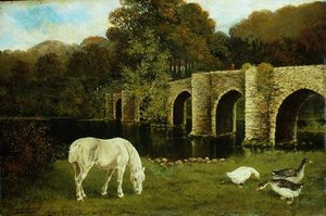 Un Puente sobre el Río Stour de Francis Cecil Boult