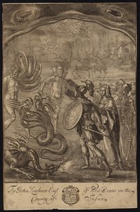 Eneas, Sibila, Centauros, Gerión, Briareo, Hidra, Quimera de Francis Cleyn