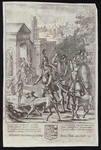 Evandro y Eneas en Palentium