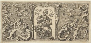 Gusto Gustus, de Quinque Sensuum Cinco Sentidos, ca. 1655