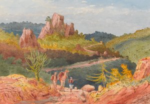 Amba Alaji, cerca de Atillam de Francis Cornelius James