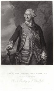 Retrato de Edward, Lord Hawke de Francis Cotes