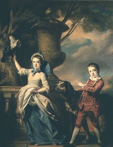Los Hijos de Sir Edward y Dame Ann Astley, 1767 de Francis Cotes