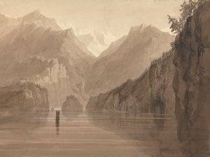 Un lago en Noruega de Francis Danby