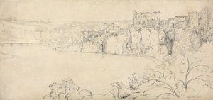 Castillo de Chepstow en el Wye de Francis Danby