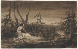 Figures in a Landscape de Francis Danby