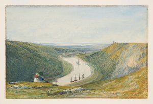 El Avon desde Durdham Down, c.1821