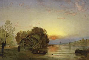 El hogar del pescador de Francis Danby