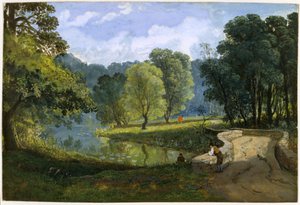 El Frome en Stapleton, c.1823 de Francis Danby