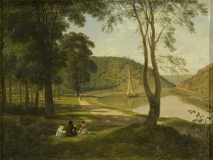 Vista del desfiladero de Avon de Francis Danby