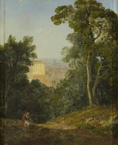 Vista sobre Bristol desde Leigh Woods, c.1822 de Francis Danby
