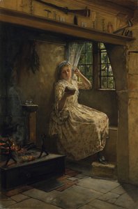 Un rincón acogedor, 1884 de Francis Davis Millet