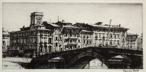 Ponte di Mezzo, Pisa de Francis Dodd