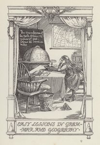 Otro libro de versos para niños: Lecciones fáciles de gramática y geografía (lito) de Francis Donkin Bedford