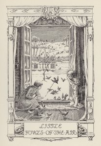 Otro libro de versos para niños: Pequeñas aves del cielo (litografía) de Francis Donkin Bedford