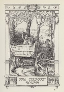 Otro libro de versos para niños: La ronda campestre (litografía) de Francis Donkin Bedford