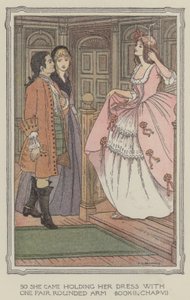 Ilustración para La historia de Henry Esmond (litografía en color) de Francis Donkin Bedford