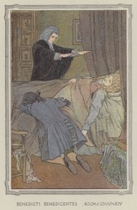 Ilustración para La historia de Henry Esmond (litografía en color) de Francis Donkin Bedford