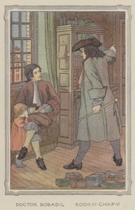 Ilustración para La historia de Henry Esmond (litografía en color) de Francis Donkin Bedford
