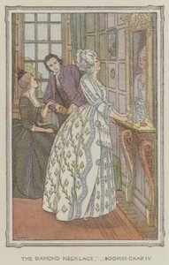 Ilustración para La historia de Henry Esmond (litografía en color)