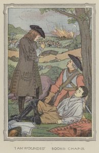 Ilustración para La historia de Henry Esmond (litografía en color) de Francis Donkin Bedford