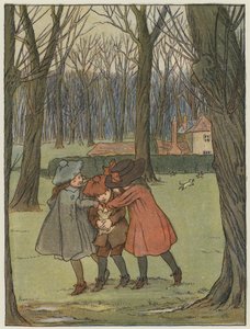 Londres: En los jardines de Kensington (litografía en color) de Francis Donkin Bedford
