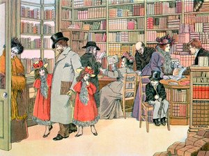La librería, 1899