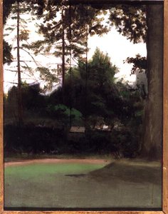 Un rincón del jardín, c.1890 de Francis Foster