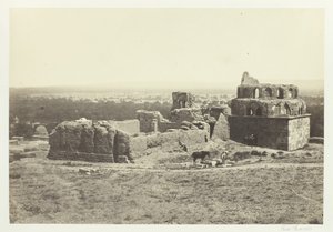 Vista Lejana de Damasco, 1857 de Francis Frith