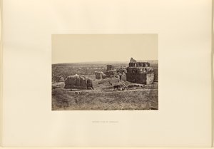 Vista lejana de Damasco de Francis Frith