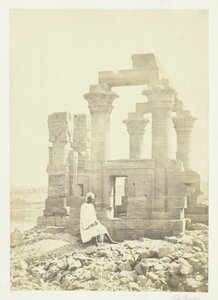 Madrugada en Wady Kardassy, Nubia, 1857 de Francis Frith