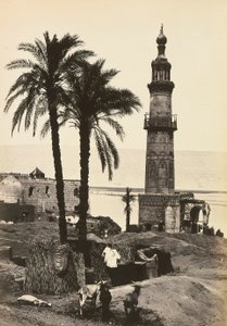Egipto y Palestina: vista de Girgeh, Alto Egipto