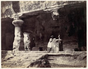 Elephanta de la Cueva del Agua, bahía de Coombe Martin, Watermouth de Francis Frith