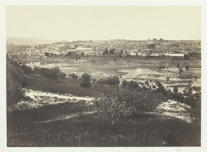 Jerusalén, desde el Monte de los Olivos, nº 1 de Francis Frith