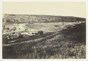 Jerusalén, desde el Monte de los Olivos, nº 2 de Francis Frith