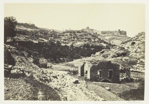 Jerusalén desde el Muro de En-Rogel de Francis Frith