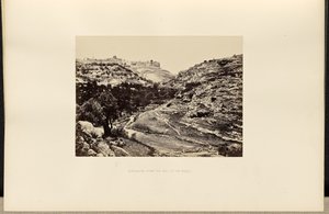 Jerusalén, desde el pozo de En-Rogel