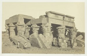 Koum Ombo, Alto Egipto de Francis Frith
