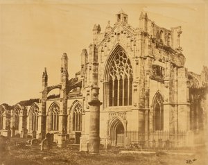Abadía de Melrose de Francis Frith