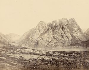 Monte Horeb, Sinaí de Francis Frith