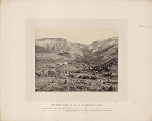 Cerca de Cades Barnea - la Colina de los Cananeos (Ec-Safeh) de Francis Frith