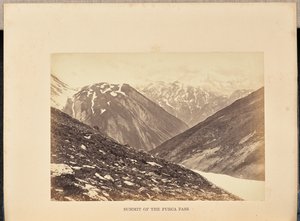 Cumbre del puerto de Furca de Francis Frith
