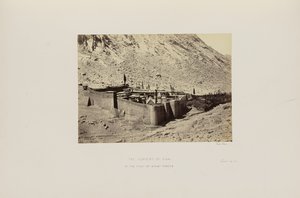 El Convento del Sinaí, al pie del monte Horeb de Francis Frith