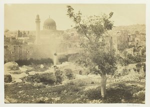 La Mezquita de Omar, Jerusalén de Francis Frith