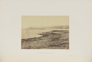 La orilla norte del Mar Muerto de Francis Frith