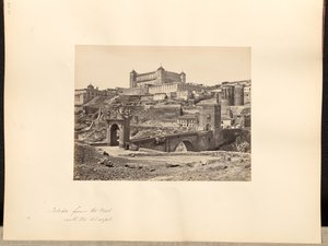 Toledo desde el Oeste, con el Alcázar de Francis Frith